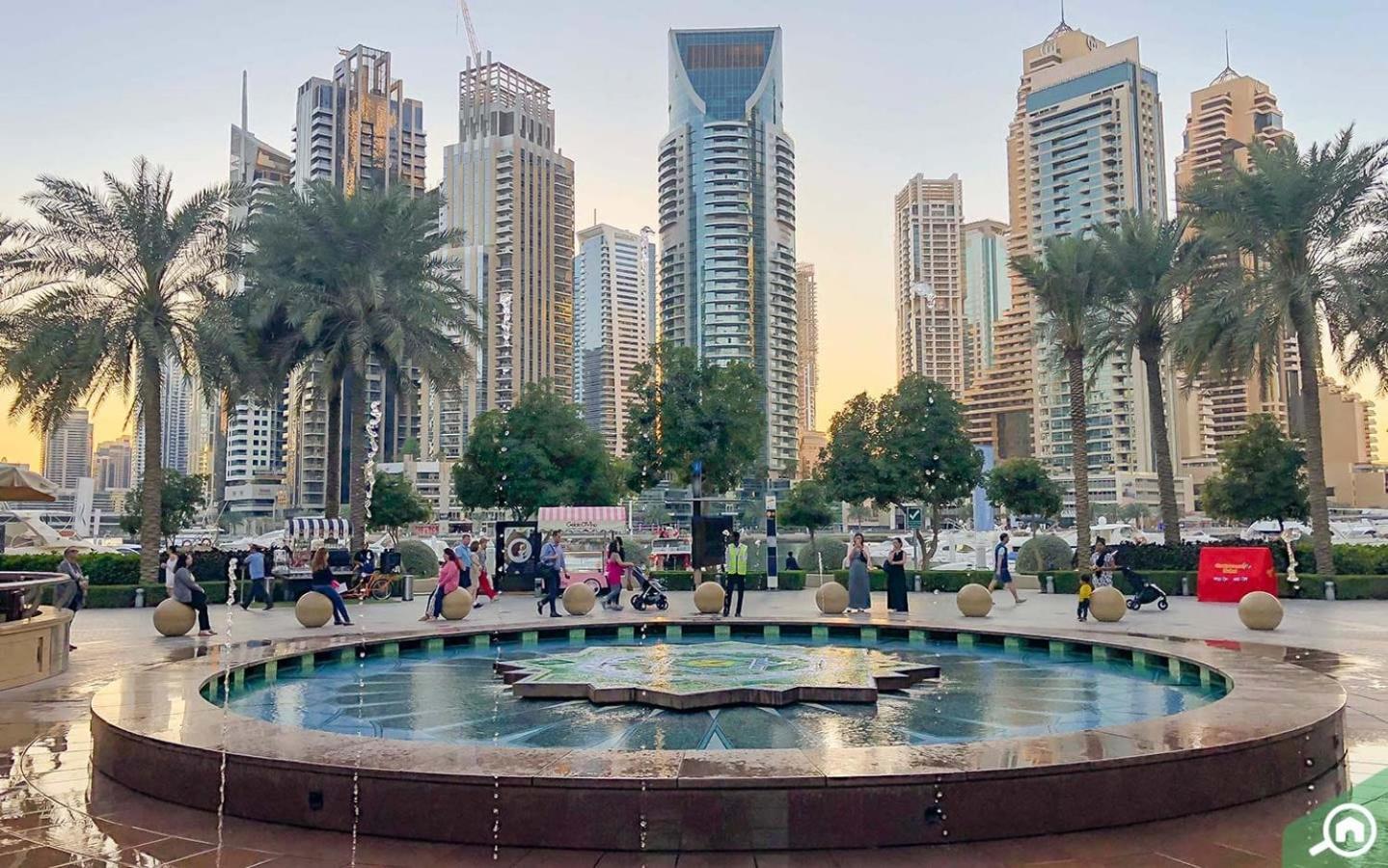 High Floor With City Skyline & Burj Khalifa View 3 Bedroom Unit Marina Dubai Ngoại thất bức ảnh