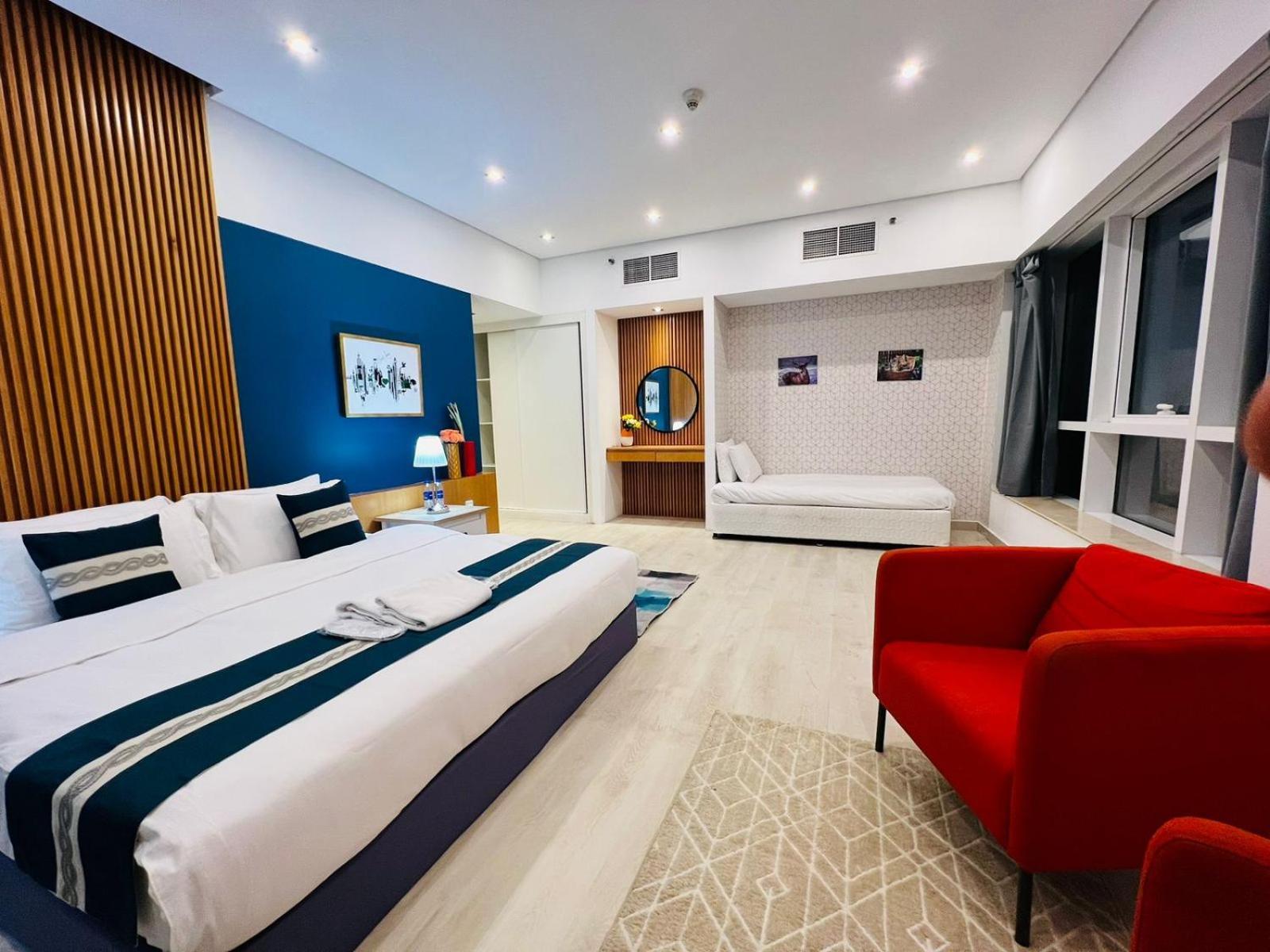 High Floor With City Skyline & Burj Khalifa View 3 Bedroom Unit Marina Dubai Ngoại thất bức ảnh
