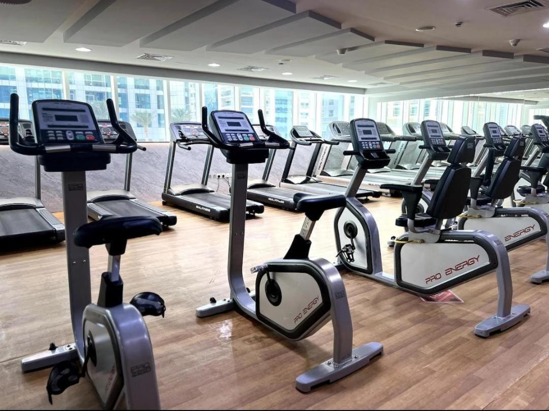 High Floor With City Skyline & Burj Khalifa View 3 Bedroom Unit Marina Dubai Ngoại thất bức ảnh