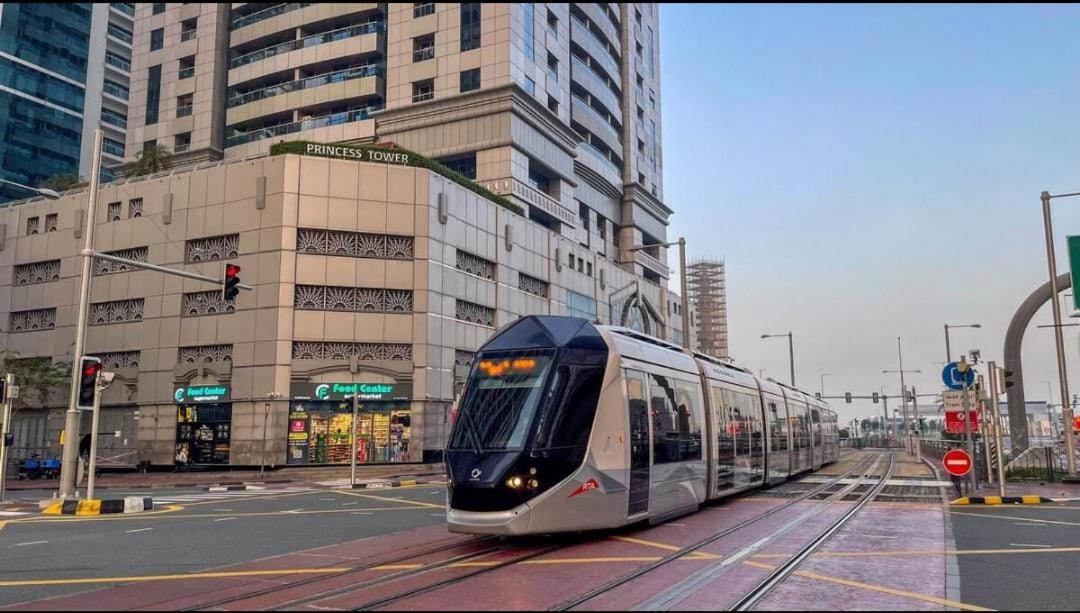 High Floor With City Skyline & Burj Khalifa View 3 Bedroom Unit Marina Dubai Ngoại thất bức ảnh