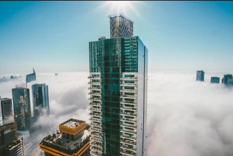 High Floor With City Skyline & Burj Khalifa View 3 Bedroom Unit Marina Dubai Ngoại thất bức ảnh